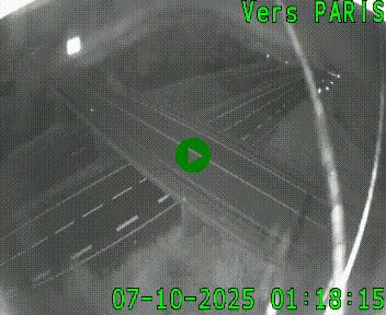 Clone of Caméra routière sur l'autoroute A20 au nord de Limoges, à la jonction avec la N520. Vue orientée vers Paris