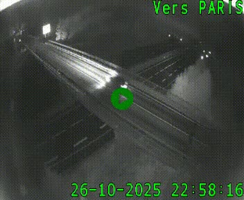 Clone of Caméra routière sur l'autoroute A20 au nord de Limoges, à la jonction avec la N520. Vue orientée vers Paris