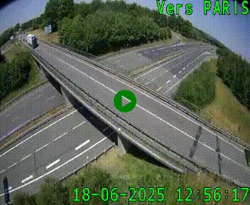 <h2>Clone of Caméra routière sur l'autoroute A20 au nord de Limoges, à la jonction avec la N520. Vue orientée vers Paris</h2>