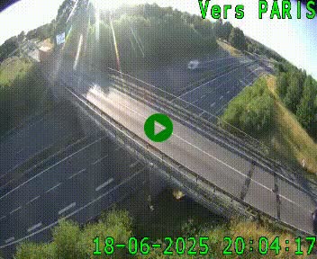 <h2>Clone of Caméra routière sur l'autoroute A20 au nord de Limoges, à la jonction avec la N520. Vue orientée vers Paris</h2>
