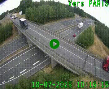 <h2>Clone of Caméra routière sur l'autoroute A20 au nord de Limoges, à la jonction avec la N520. Vue orientée vers Paris</h2>