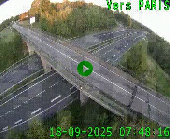 <h2>Clone of Caméra routière sur l'autoroute A20 au nord de Limoges, à la jonction avec la N520. Vue orientée vers Paris</h2>