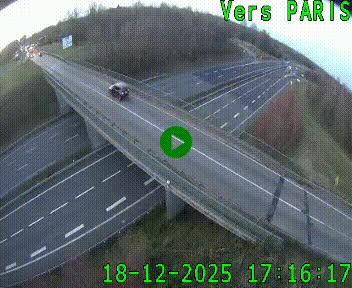 <h2>Clone of Caméra routière sur l'autoroute A20 au nord de Limoges, à la jonction avec la N520. Vue orientée vers Paris</h2>
