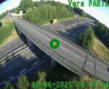 <h2>Clone of Caméra routière sur l'autoroute A20 au nord de Limoges, à la jonction avec la N520. Vue orientée vers Paris</h2>
