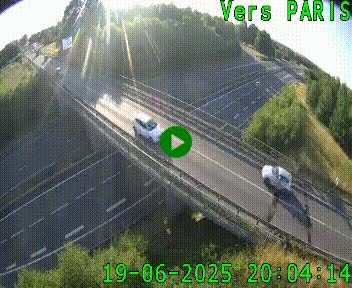 <h2>Clone of Caméra routière sur l'autoroute A20 au nord de Limoges, à la jonction avec la N520. Vue orientée vers Paris</h2>