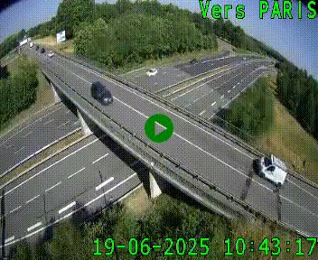 <h2>Clone of Caméra routière sur l'autoroute A20 au nord de Limoges, à la jonction avec la N520. Vue orientée vers Paris</h2>