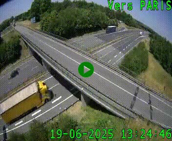 <h2>Clone of Caméra routière sur l'autoroute A20 au nord de Limoges, à la jonction avec la N520. Vue orientée vers Paris</h2>