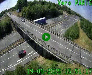 <h2>Clone of Caméra routière sur l'autoroute A20 au nord de Limoges, à la jonction avec la N520. Vue orientée vers Paris</h2>