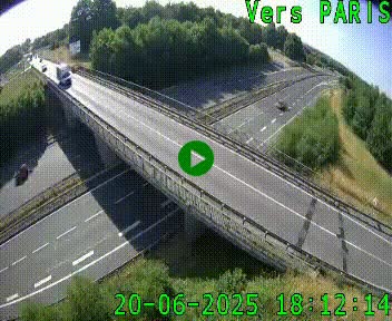 <h2>Clone of Caméra routière sur l'autoroute A20 au nord de Limoges, à la jonction avec la N520. Vue orientée vers Paris</h2>