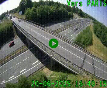 <h2>Clone of Caméra routière sur l'autoroute A20 au nord de Limoges, à la jonction avec la N520. Vue orientée vers Paris</h2>