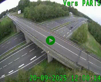 <h2>Clone of Caméra routière sur l'autoroute A20 au nord de Limoges, à la jonction avec la N520. Vue orientée vers Paris</h2>