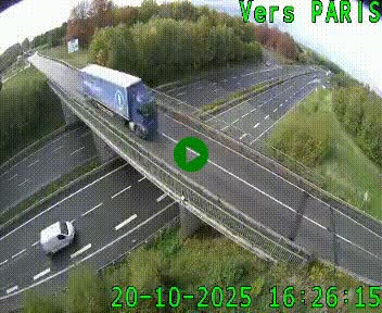 <h2>Clone of Caméra routière sur l'autoroute A20 au nord de Limoges, à la jonction avec la N520. Vue orientée vers Paris</h2>