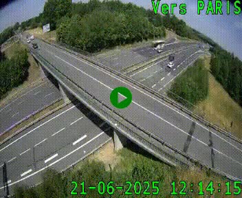 <h2>Clone of Caméra routière sur l'autoroute A20 au nord de Limoges, à la jonction avec la N520. Vue orientée vers Paris</h2>