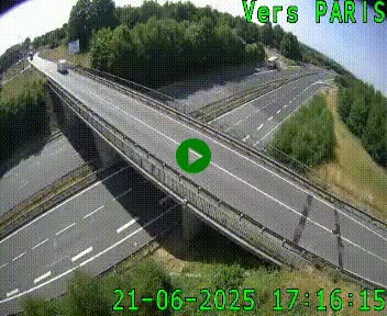 <h2>Clone of Caméra routière sur l'autoroute A20 au nord de Limoges, à la jonction avec la N520. Vue orientée vers Paris</h2>