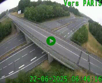 <h2>Clone of Caméra routière sur l'autoroute A20 au nord de Limoges, à la jonction avec la N520. Vue orientée vers Paris</h2>