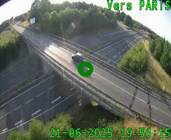 <h2>Clone of Caméra routière sur l'autoroute A20 au nord de Limoges, à la jonction avec la N520. Vue orientée vers Paris</h2>
