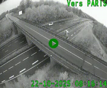 <h2>Clone of Caméra routière sur l'autoroute A20 au nord de Limoges, à la jonction avec la N520. Vue orientée vers Paris</h2>