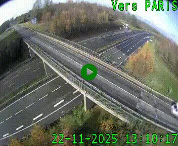 <h2>Clone of Caméra routière sur l'autoroute A20 au nord de Limoges, à la jonction avec la N520. Vue orientée vers Paris</h2>