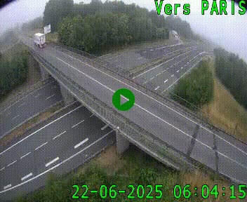 <h2>Clone of Caméra routière sur l'autoroute A20 au nord de Limoges, à la jonction avec la N520. Vue orientée vers Paris</h2>