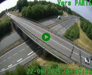 <h2>Clone of Caméra routière sur l'autoroute A20 au nord de Limoges, à la jonction avec la N520. Vue orientée vers Paris</h2>