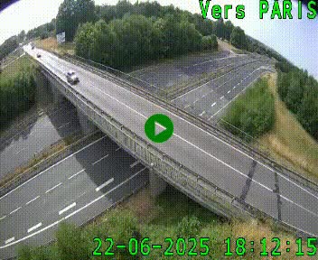<h2>Clone of Caméra routière sur l'autoroute A20 au nord de Limoges, à la jonction avec la N520. Vue orientée vers Paris</h2>