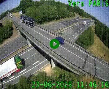 <h2>Clone of Caméra routière sur l'autoroute A20 au nord de Limoges, à la jonction avec la N520. Vue orientée vers Paris</h2>
