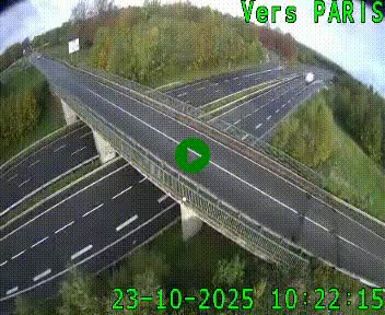 <h2>Clone of Caméra routière sur l'autoroute A20 au nord de Limoges, à la jonction avec la N520. Vue orientée vers Paris</h2>