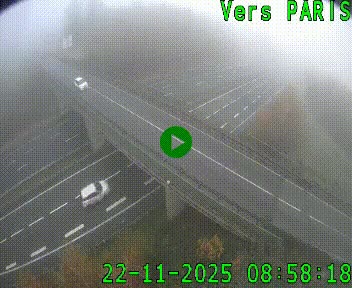 <h2>Clone of Caméra routière sur l'autoroute A20 au nord de Limoges, à la jonction avec la N520. Vue orientée vers Paris</h2>