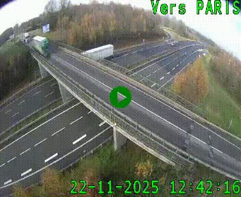 <h2>Clone of Caméra routière sur l'autoroute A20 au nord de Limoges, à la jonction avec la N520. Vue orientée vers Paris</h2>