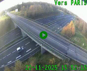 <h2>Clone of Caméra routière sur l'autoroute A20 au nord de Limoges, à la jonction avec la N520. Vue orientée vers Paris</h2>