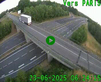 <h2>Clone of Caméra routière sur l'autoroute A20 au nord de Limoges, à la jonction avec la N520. Vue orientée vers Paris</h2>