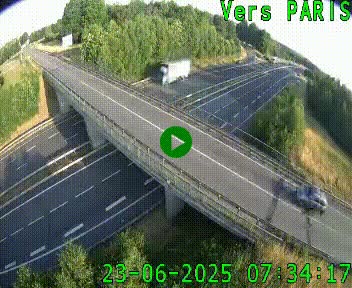 <h2>Clone of Caméra routière sur l'autoroute A20 au nord de Limoges, à la jonction avec la N520. Vue orientée vers Paris</h2>
