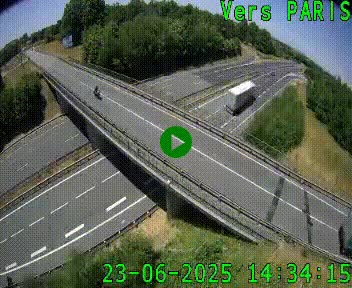 <h2>Clone of Caméra routière sur l'autoroute A20 au nord de Limoges, à la jonction avec la N520. Vue orientée vers Paris</h2>