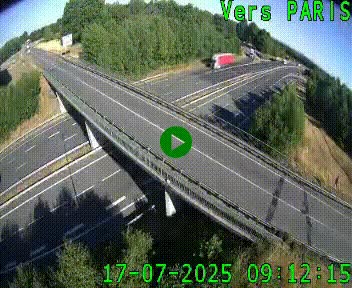 <h2>Clone of Caméra routière sur l'autoroute A20 au nord de Limoges, à la jonction avec la N520. Vue orientée vers Paris</h2>