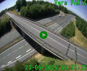 <h2>Clone of Caméra routière sur l'autoroute A20 au nord de Limoges, à la jonction avec la N520. Vue orientée vers Paris</h2>