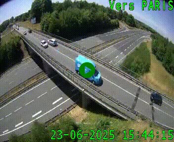 <h2>Clone of Caméra routière sur l'autoroute A20 au nord de Limoges, à la jonction avec la N520. Vue orientée vers Paris</h2>