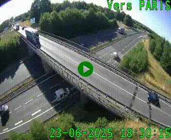 <h2>Clone of Caméra routière sur l'autoroute A20 au nord de Limoges, à la jonction avec la N520. Vue orientée vers Paris</h2>
