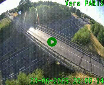 <h2>Clone of Caméra routière sur l'autoroute A20 au nord de Limoges, à la jonction avec la N520. Vue orientée vers Paris</h2>
