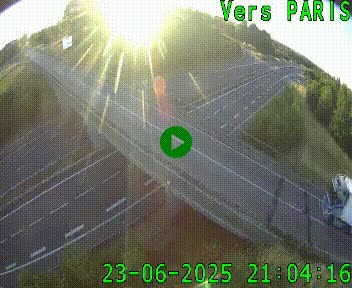 <h2>Clone of Caméra routière sur l'autoroute A20 au nord de Limoges, à la jonction avec la N520. Vue orientée vers Paris</h2>
