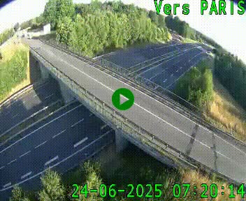 <h2>Clone of Caméra routière sur l'autoroute A20 au nord de Limoges, à la jonction avec la N520. Vue orientée vers Paris</h2>