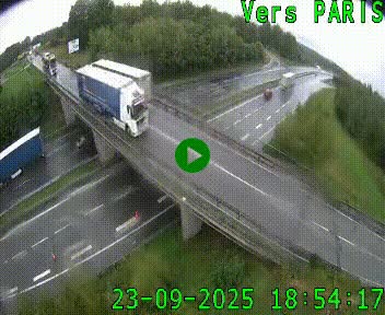 <h2>Clone of Caméra routière sur l'autoroute A20 au nord de Limoges, à la jonction avec la N520. Vue orientée vers Paris</h2>