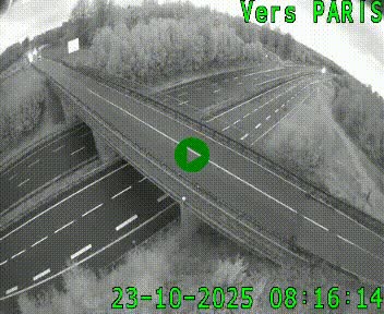 <h2>Clone of Caméra routière sur l'autoroute A20 au nord de Limoges, à la jonction avec la N520. Vue orientée vers Paris</h2>