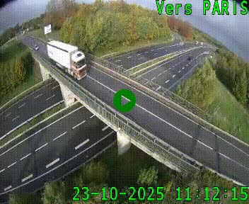 <h2>Clone of Caméra routière sur l'autoroute A20 au nord de Limoges, à la jonction avec la N520. Vue orientée vers Paris</h2>