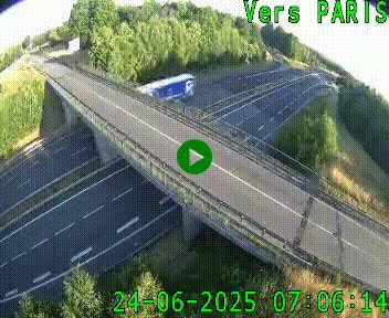 <h2>Clone of Caméra routière sur l'autoroute A20 au nord de Limoges, à la jonction avec la N520. Vue orientée vers Paris</h2>