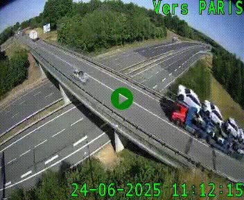 <h2>Clone of Caméra routière sur l'autoroute A20 au nord de Limoges, à la jonction avec la N520. Vue orientée vers Paris</h2>