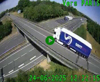 <h2>Clone of Caméra routière sur l'autoroute A20 au nord de Limoges, à la jonction avec la N520. Vue orientée vers Paris</h2>