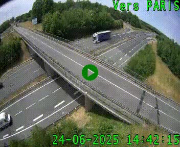 <h2>Clone of Caméra routière sur l'autoroute A20 au nord de Limoges, à la jonction avec la N520. Vue orientée vers Paris</h2>