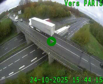 <h2>Clone of Caméra routière sur l'autoroute A20 au nord de Limoges, à la jonction avec la N520. Vue orientée vers Paris</h2>