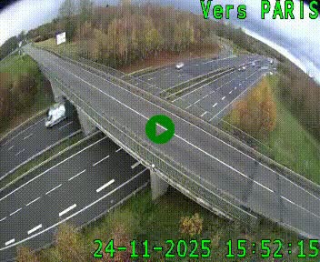 <h2>Clone of Caméra routière sur l'autoroute A20 au nord de Limoges, à la jonction avec la N520. Vue orientée vers Paris</h2>