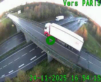 <h2>Clone of Caméra routière sur l'autoroute A20 au nord de Limoges, à la jonction avec la N520. Vue orientée vers Paris</h2>